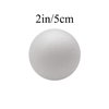 Crafjie Craft Foam Balls 56-Pack 2 Inches in Diamete, Smooth and Durable Foam Balls, for DIY Crafting and Decoration, White