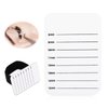 Lash Holder, Lash Pallet For Lash Extensions 8-15Mm Makeup Eyelash Tray Strip Stand Eyelash Extension Hand Plate Lashes Grafting Holder Lash Tile Remover Clip Plastic Board
