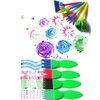 IELEK Kids Art & Craft Painting Drawing Tools Mini Flower Sponge Brush Set Fun Kits Early DIY Learning