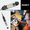 Solder-It SolderPro-120 (PRO-120) Butane Soldering Iron | Cordless and Portable Soldering Gun | Multi-Function Butane Heat Gun | Home Improvement Tools, Auto Repair, and Soldering Kit Essential