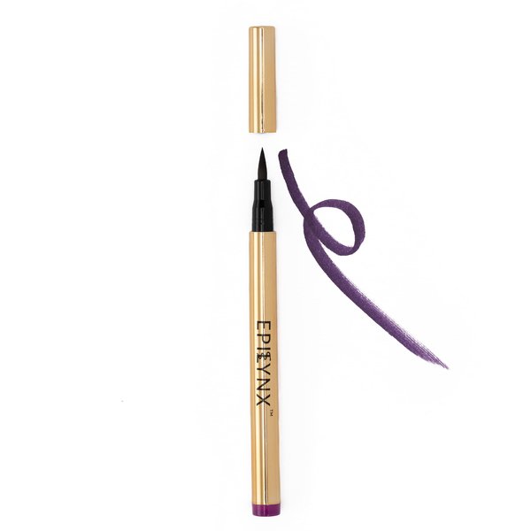 EPILYNX Vegan Gluten & Allergen Free Liquid Eyeliner Pencil | Long Lasting Waterproof Eyeliner with Precision Tip | 2ml | Purple By Dr. Liia