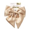 Scunci by Conair champagne elastic bow hair tie - hair elastics - bows - hair accessories for women - hair bows - Champagne Color