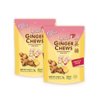 Prince of Peace Ginger Chews with Lychee, 4 oz. – Candied Ginger – Lychee Flavored Candy – Lychee Ginger Chews – 2 Pack