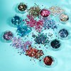 Mystic Chunky Glitter by Moon Glitter – 100% Cosmetic Glitter for Face, Body, Nails, Hair and Lips - 3g - Luxe