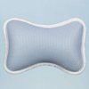 SUPVOX Bath Pillow Bathtub Spa Pillow with Non Slip Suction Cups for Bathtub Bathroom Spa Cushion Head Neck Back Support (Blue)