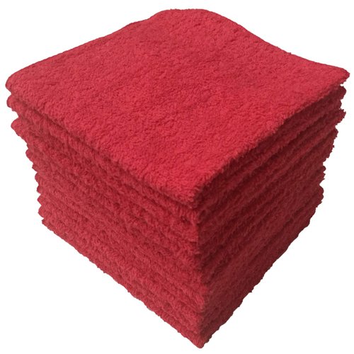 Petal Cliff 12 Pack Washcloths 100% Ring-Spun Cotton Wash Cloths Design to exfoliate Your Hands, Body or face - Extra Soft and Absorbent – Machine Washable Size 12" X 12"- Assorted Colors.