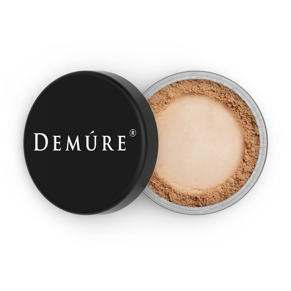 Demure Mineral Makeup, Finishing Powder (Tan), Loose Powder Make Up, Face Powder, Setting Powder Makeup, Professional Makeup