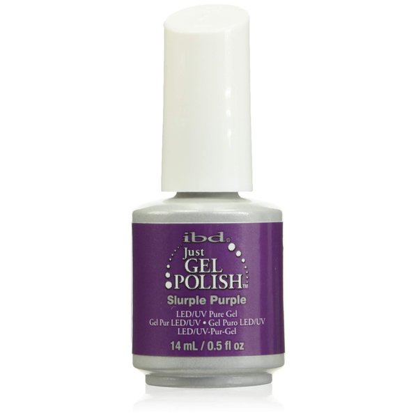 IBD Just Gel Nail Polish, Slurple Purple, 0.5 Fluid Ounce