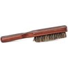 GranNaturals Soft Bristle Hair Brush for Men - Slick Back Hair Brush - Natural Wooden Boar Bristle Hairbrush for Styling Beards, Fades, Bristle Brush for Smoothing Thinning & Fine Hair, and Waves
