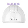 Cycullinyt UV Gel Nail Lamp,48W UV Nail Dryer LED Light for Gel Polish-4 Timers Professional Nail Art Accessories, Nail Lamp for Gel Nail Polish