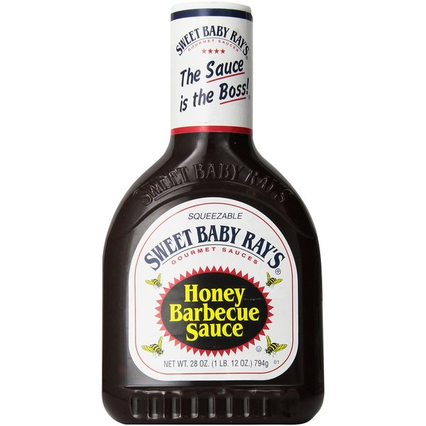 Sweet Baby Rays Barbecue Sauce, Honey, 28 oz