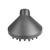 NINEBIRD Upgraded Diffuser Nozzle Attachment Compatible with Dyson Airwrap Styler Accessaries Parts,Converting for Airwrap Styler to Hair Dryer (Grey)