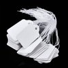 500 Pack White Marking Tags Jewelry Price Tags Hang Price Labels Display Tags with Hanging String