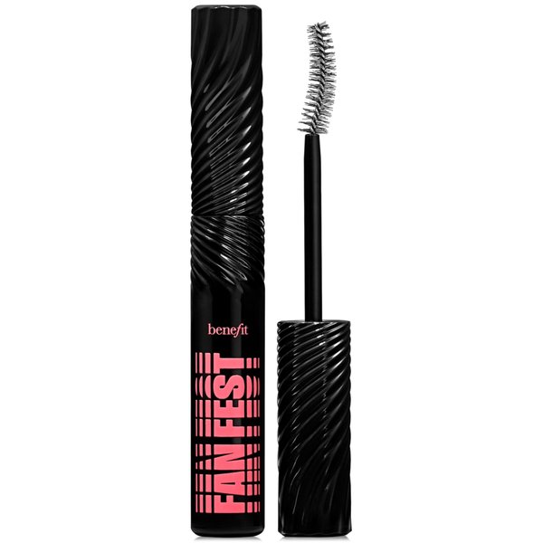 Benefit Cosmetics Mini Fan Fest Fanning & Volumizing Mascara Hyper Black, 0.07 Ounce (Pack of 1)