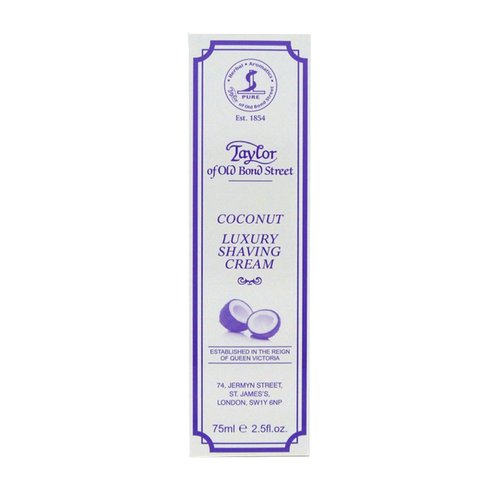 Shaving Cream 75ml Tube Coconut