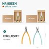 MR.GREEN Toenail Clippers Stainless Steel Ingrown Nail Cutter Thick and Hard Nails Pedicure Manicure Tools (Green+Nail Remover)