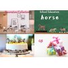 MODEBESO® Realistic Animal Figures Playset,Horse Figurines,Hand Painting Horse Figures,Educational Toy,Cake Toppers Christmas Birthday Gift for Kids Todllers (Haflinger Stallion)