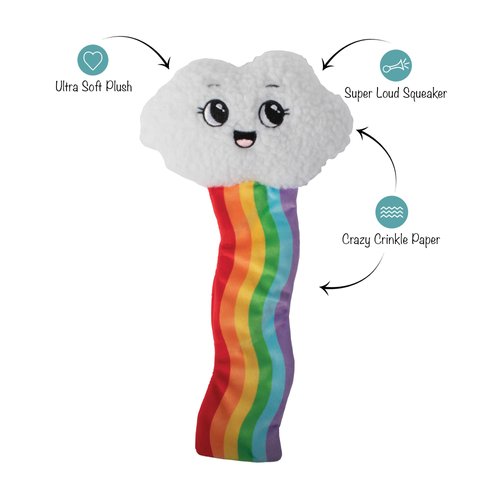 Fringe Studio Plush Dog Toy, Head in The Clouds, Pet Shop Collection (314150)
