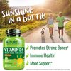 NATURELO Vitamin D - 5000 IU - Plant Based from Lichen - Natural D3 Supplement for Immune System, Bone Support, Joint Health - Vegan - Non-GMO - 180 Mini Capsules (Pack of 2)