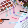 50 Pcs Disposable Double Head Eyeshadow Sponge Brushes Eyeshadow Applicators Dual Sides Eye Shadow Sponge Applicators Eyeshadow Brushes Makeup Applicator Cosmetic Tool(Multicolor)