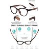 OCCI CHIARI Women's Reading Glasses 1.0 Fashion Reader Nerd 1.0 1.5 2 2.5 3 3.5 4.0 5.0 6.0