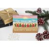 Stonehouse Collection Beach Sunset Christmas Card 18 Cards & 19 Envelopes - Beach Christmas Cards - USA Made (Standard)
