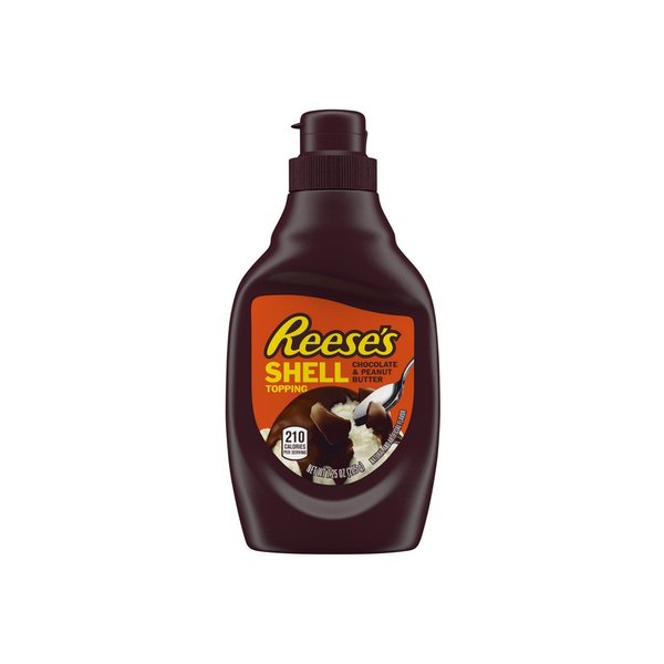 Reese's Peanut Butter Shell Topping,7.25-Ounce Bottle (Pack of 3)