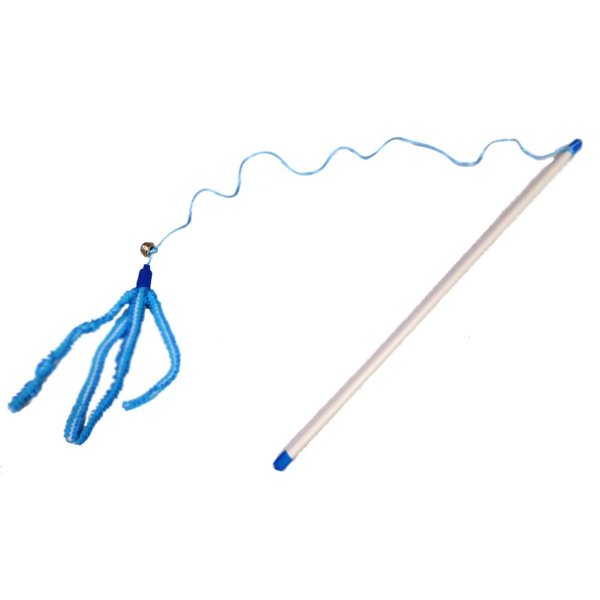 Cat A Lack Wand with Bouncy Streamers Cat Toy