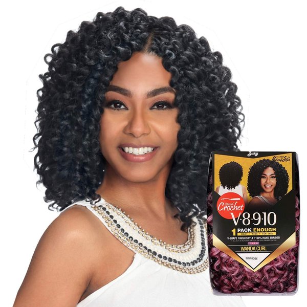 MORE VIEWS ZURY SIS NATURALI STAR V8910 CROCHET BRAID WANDA CURL 8-10 INCH (1 PACK ENOUGH) (FS1B/30)