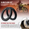 (2-Pack) AR-PRO 3.00/3.50-12" Dirt Bike Inner Tubes with TR4 Valve Stem - 80/200-12 Motocross Bike Tire Replacement Inner Tubes Compatible with Honda CRF50/XR70, Yamaha TTR 90/100, and More