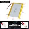 AKZYTUE 3.7V 6500mAh 956090 Lipo battery Rechargeable Lithium Polymer ion Battery Pack with JST Connector