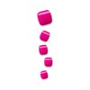 KISS imPRESS No Glue Pedi Press-On Nails, Toenails, Sweet as Honey', Medium Pink, Short Size, Squoval Shape, Includes 24 Nails, Prep Pad, Instructions Sheet, 1 Manicure Stick, 1 Mini File
