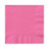 Creative Converting 803042B Bright Pink Beverage Paper Napkins, 50 Pcs