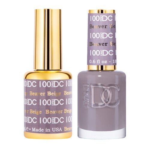 DND Gel Polish Set - 1 each of Grey Gel Polish and Grey Nail Polish, 460 Deep Mystery, 0.5 Fl Oz