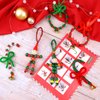 Happy makers 390PCS Christmas Crafts Create Your Own Bead Elves DIY Beads Ornaments Kits Christmas Tree Decoration Include Candy Cane,Wreath,Elf,Xmas Holiday Gifts Decor Party Decorations Supplies