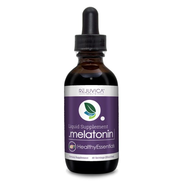 Rejuvica Health Healthy Essentials Melatonin - Advanced Liquid Melatonin Supplement - 3mg to Support Sleep