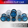Force1 Tornado LED Remote Control Car for Kids - Double Sided Fast RC Car, 4WD Off-Road Stunt Car with 360 Flips, All Terrain Tires, LEDs, Rechargeable Toy Car Batteries, and Easy Remote
