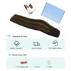 DOORES Wire hair extensions Balayage Dark Brown to Chestnut Brown 20 Inch 110g Natural with Invisible Fish Line Straight