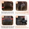 Ugeat Tape in Hair Extensions Human Hair 18Inch Balayage Dark Brown Fading to Platinum Blonde Hair Extensions Tape in 50G Tape Seamless Hair Extensions 20Pieces Real Human Hair Extensions