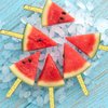 15 Pcs Acrylic Sticks Reusable Popsicle Sticks Ice Cream Candy Cake Pop Heart Star Leaf Pattern Golden Mirror Home Party DIY Craft Supplies