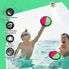 teytoy Toss and Catch Ball Set Outdoor Kids Games, Beach Toys Yard Games with 6 Paddles and 4 Balls, Catching Ball Set for 3 4 5 6 7 8 9 10 Year Old Boys Girls Family Christmas Birthday Gift