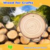 AHCo. Kids Wooden Painting Kit, Crafts for Girls Boys Ages 5-12, Creative Art Gifts for 5 6 7 8 9 10 11 12 Year Old Kids, Wood Slice Craft Activities Kits