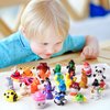 Wind Up Toys - 25pcs Wind-up Animals Toys Flipping Walking Jumping Clockwork Bulk Toys for Kids Birthday Gift Party Favors, Games Toys Kids Prizes,Treasure Box Toys,Prize Box