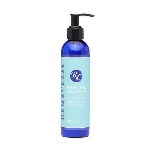 RemeVerse Replenishing Conditioner With Redensyl (3%) to Revive Thinning Hair - Hydrating Hair Growth Formula - Silicone & Sulfate Free - Botanical Blend - Vitamin C & E - Natural Citrus Scent - 8oz