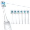 FitMount 6 Pack Toothbrush Replacement Heads Compatible with WaterPik Sonic Fusion 2.0, FitMount Flossing Brush Head Fit for Water-Pic SF-01 SF-02 and 2.0 SF-03 SF-04