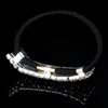 Designer Fashion Elastic Rhinestone Hairtie Ponytail Holder Headband Jewelry Accessories for Women Girls Hair Band by Hair Accessories