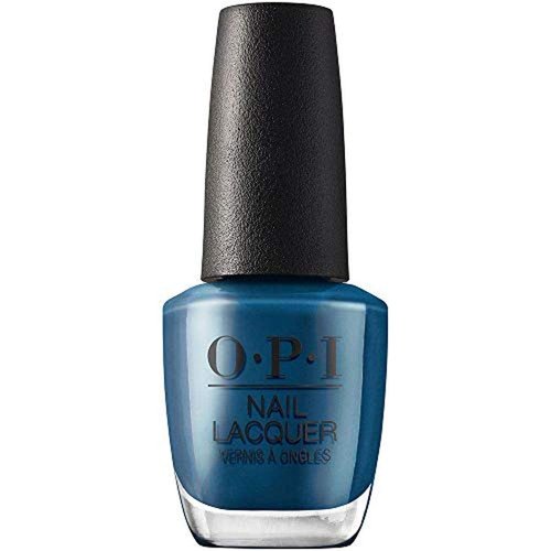 OPI Nail Lacquer, Duomo Days, Isola Nights, Blue Nail Polish, Milan Collection, 0.5 fl oz