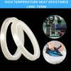 4 Pieces 108 ft Heat Resistant Tape for Sublimation Clear Heat Press Dispenser Tape Shrink Transfer High Resistant Temperature Tape Thermal Tape for Electronics Printing Circuit Board Vinyl (20 mm)