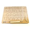 Montessori Alphabet Tracing Board| ABC + Numbers Double Sided with Wooden Pen | ABC Letters| Alphabet Learning Toys 3+ Year Old Toddler Writing Tools Preschool Classroom Must Haves by CosmoKool