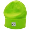55cube Lime Green Beanie Hat Unisex